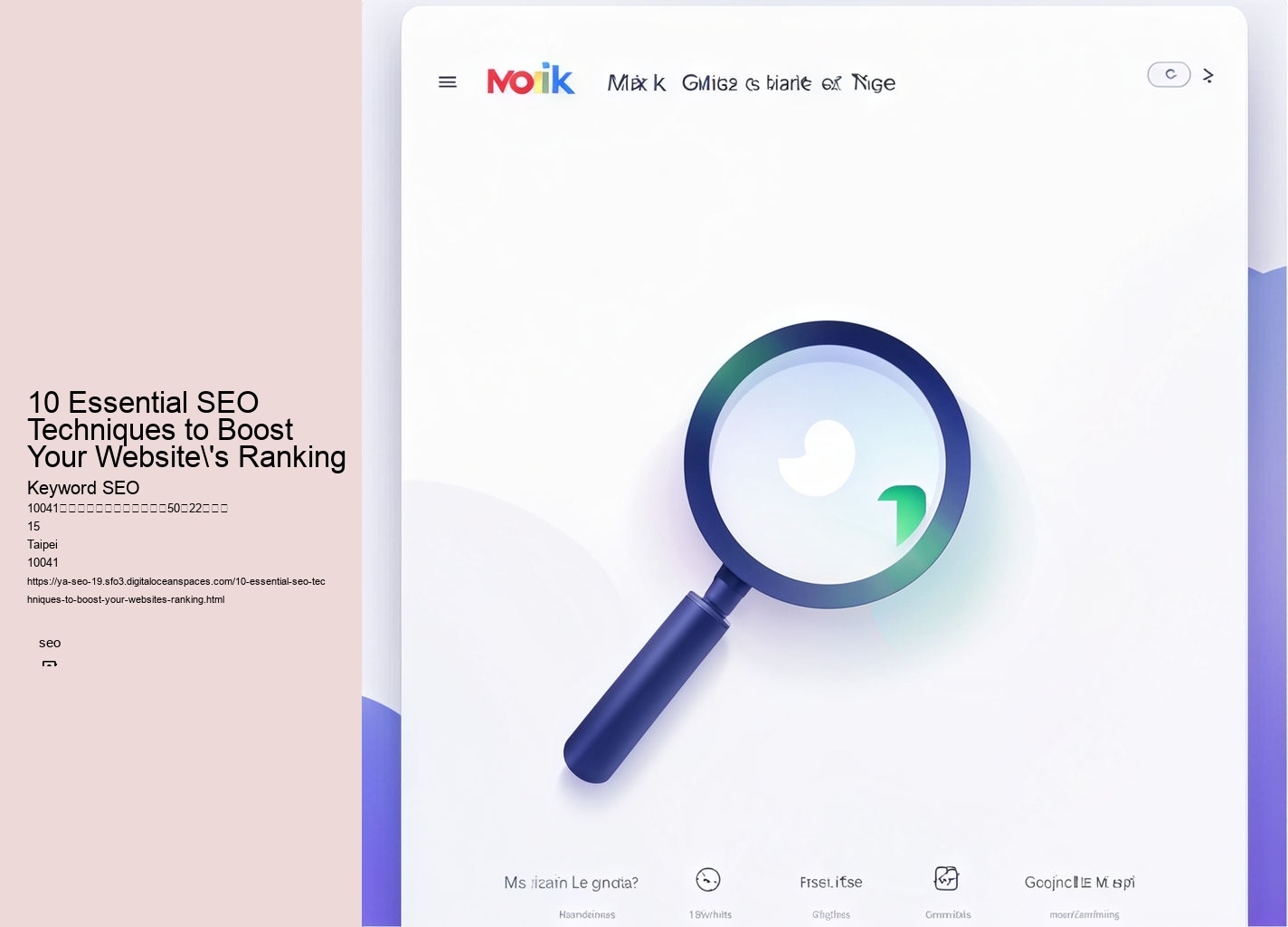 10 Essential SEO Techniques to Boost Your Website's Ranking