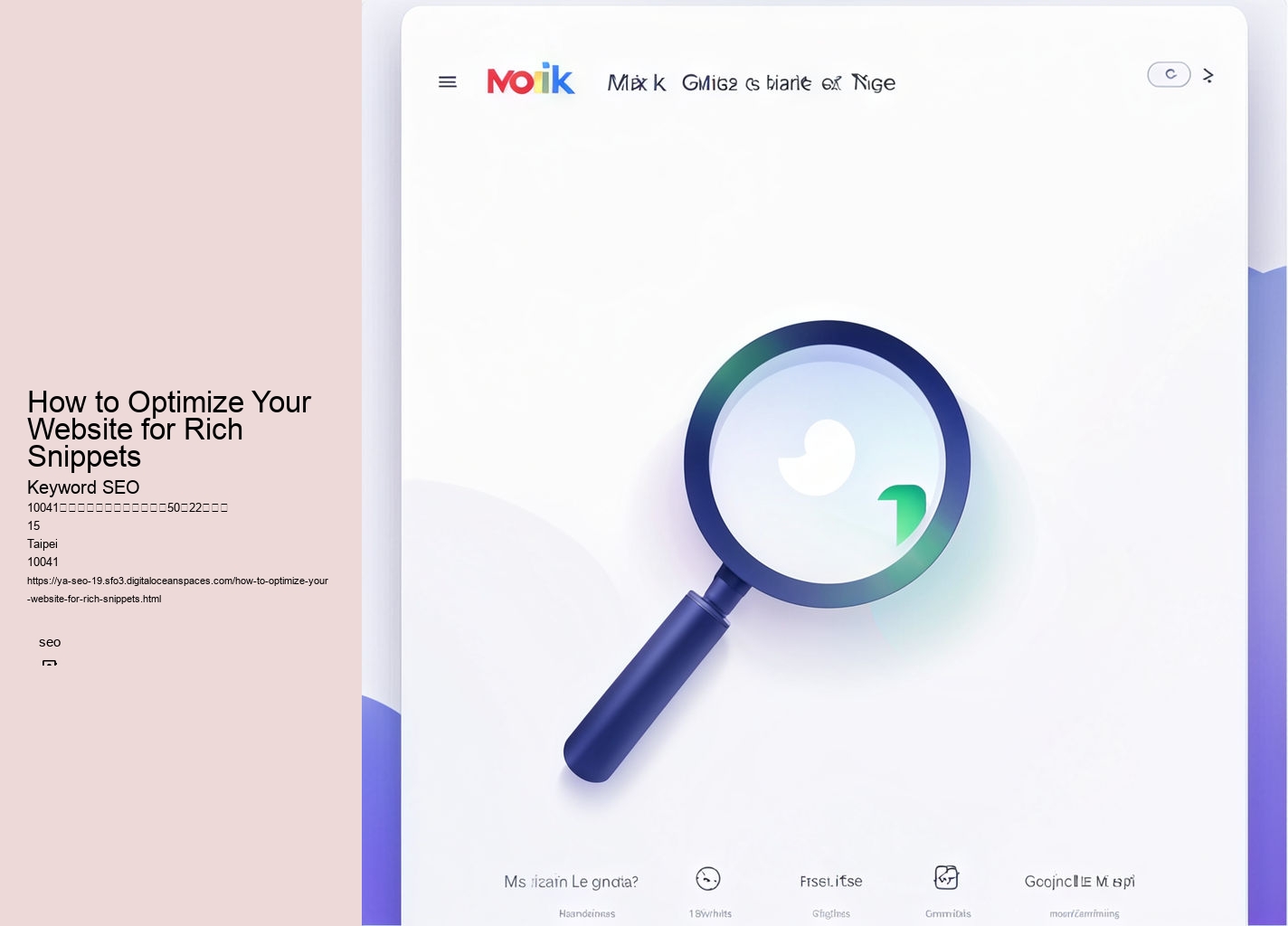 How to Optimize Your Website for Rich Snippets