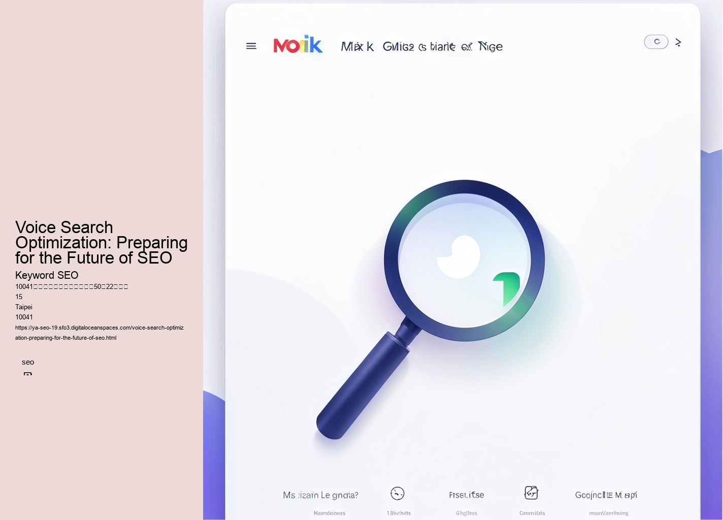 Voice Search Optimization: Preparing for the Future of SEO